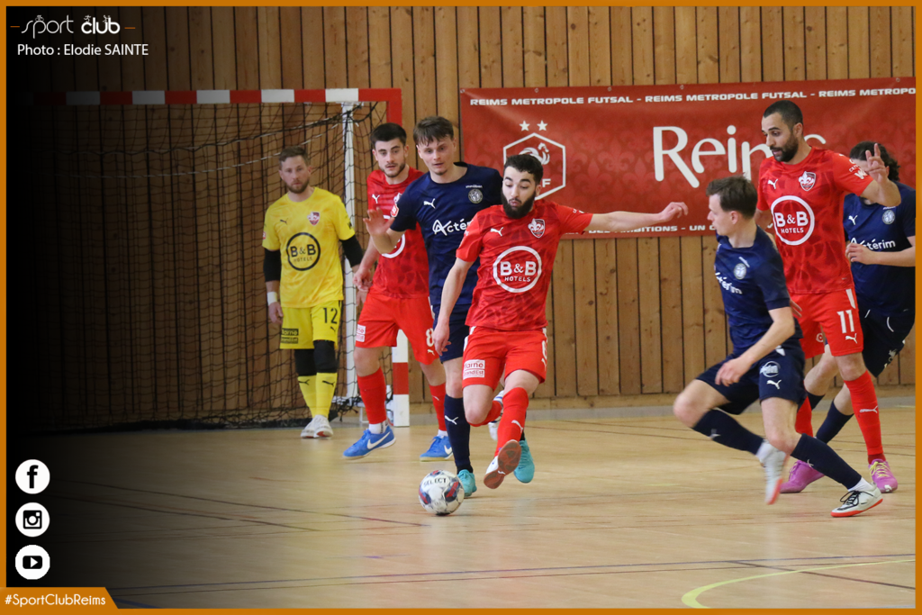 FUTSAL : Retour en images sur le Reims Métropole Futsal 4-1 Saint-Jacques