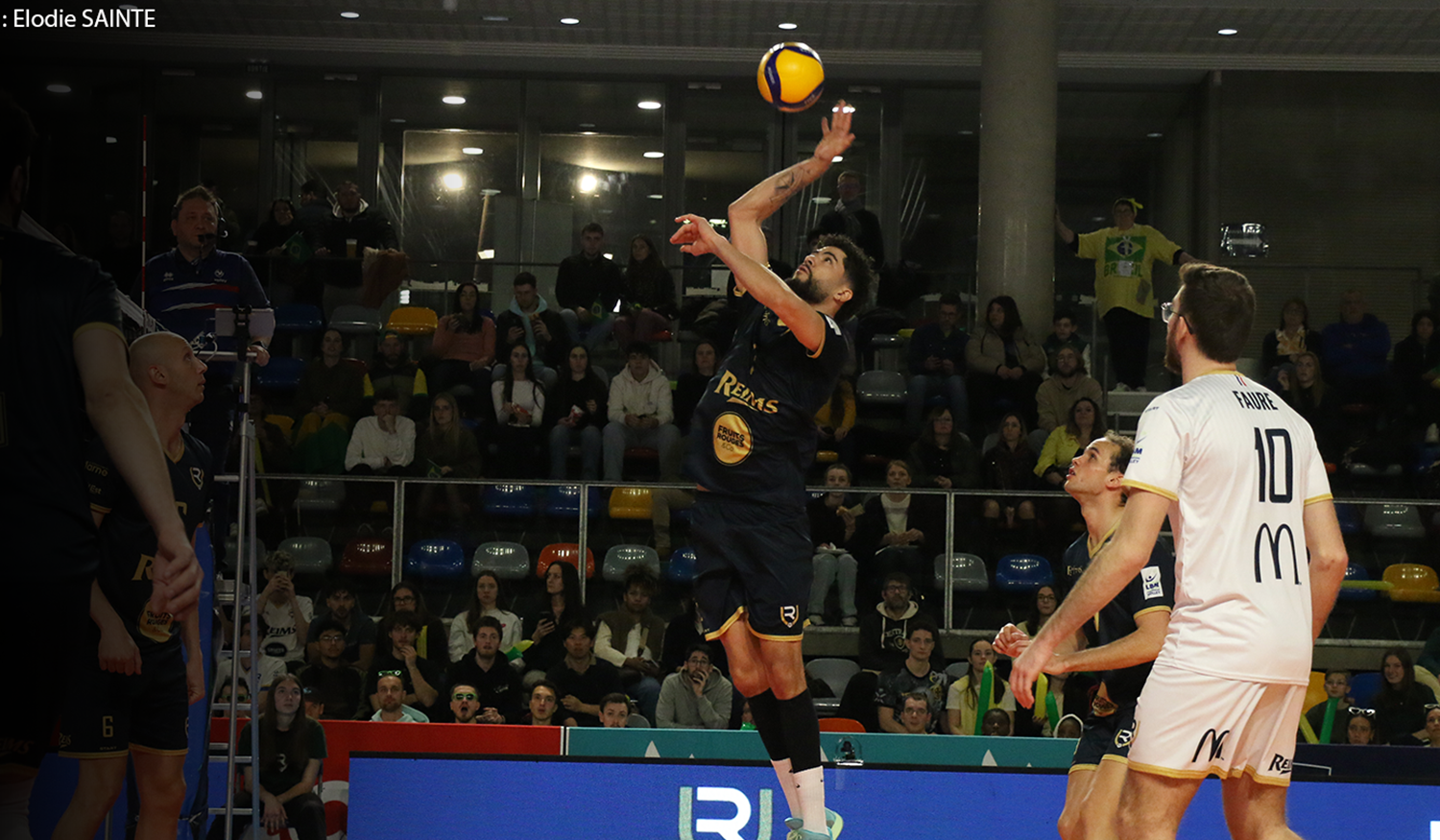 Le Reims Volley 51 autoritaire face à Nancy