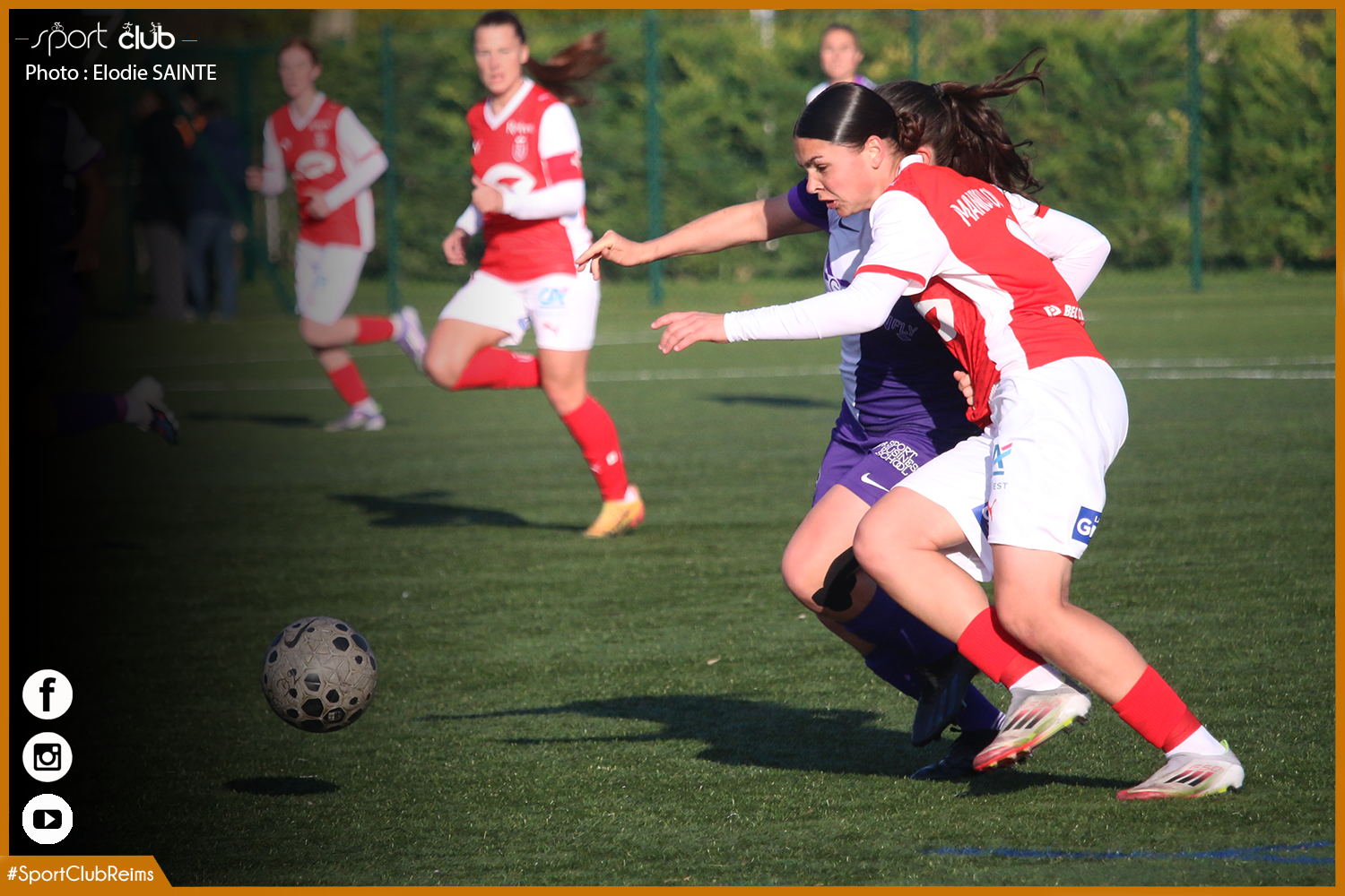 FOOT : Retour en images sur le Stade De Reims Féminin 0-0 Toulouse