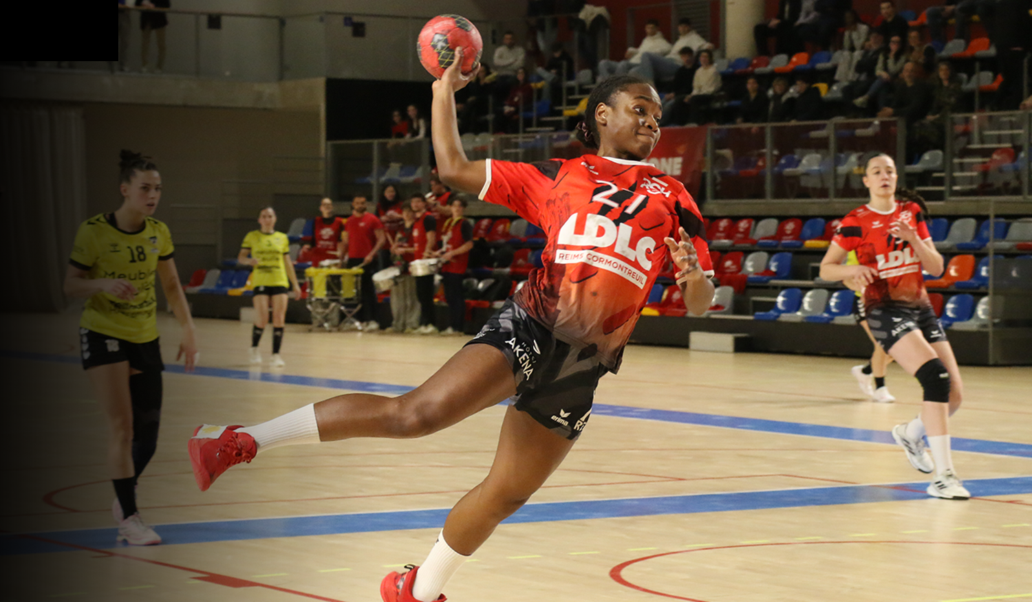 Les filles du Reims Champagne Handball s’en sortent in extremis face à Dreux