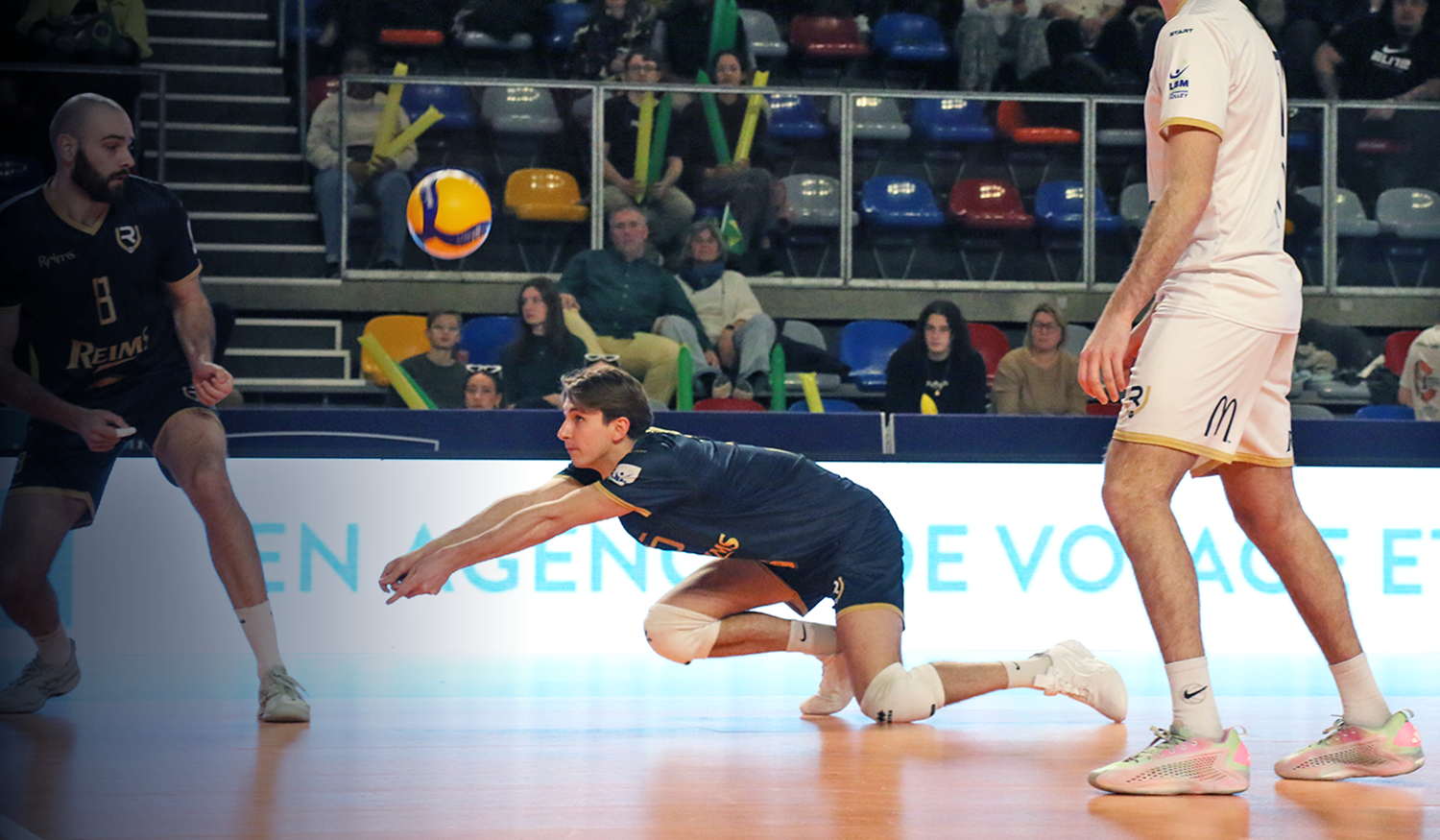 Le Reims Volley n’a pas démérité à Martigues