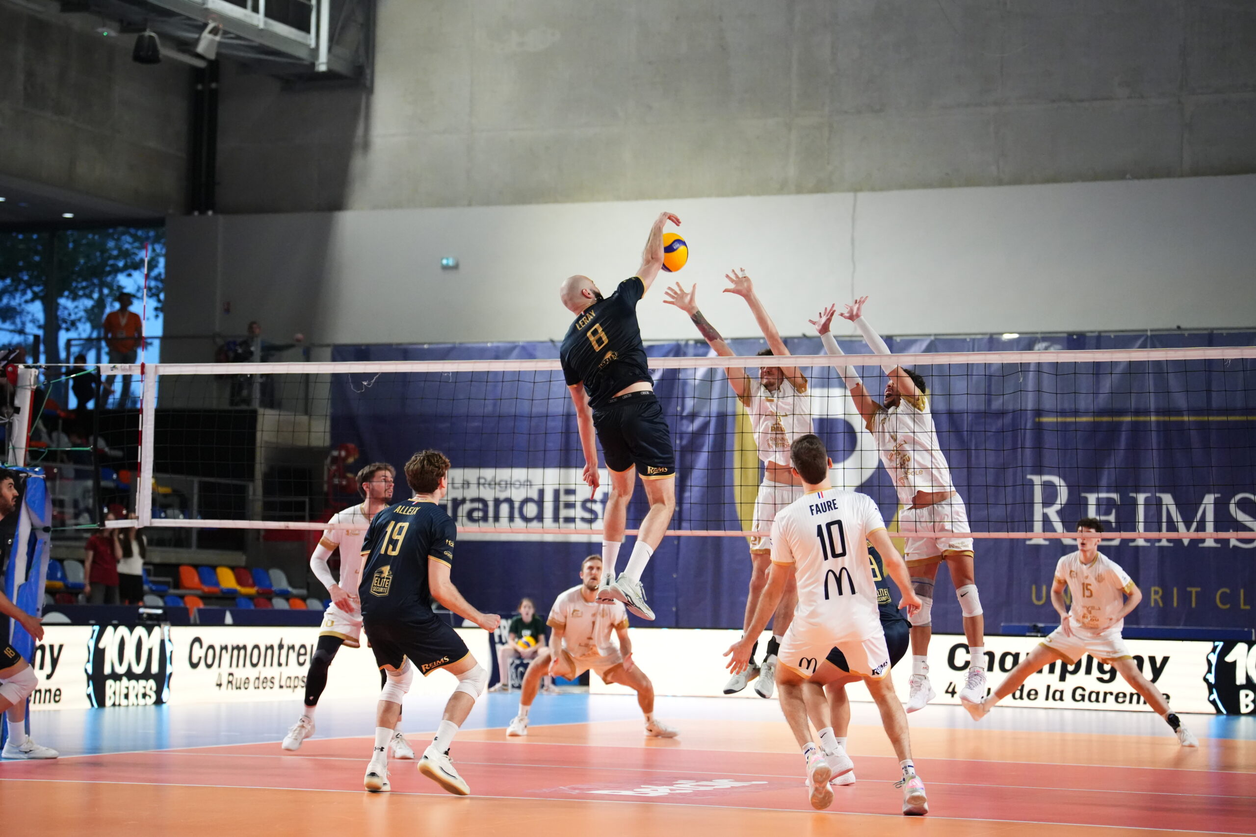 Le Reims Volley 51 s’en sort contre Rennes