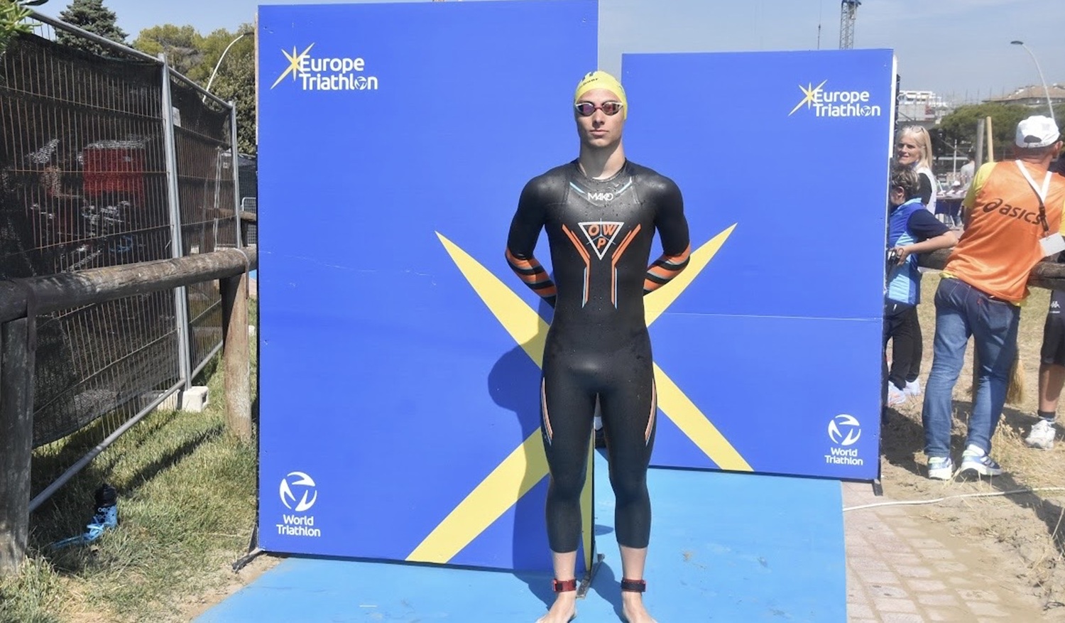 L’aventure italienne de Ben Fressier à la coupe d’Europe de triathlon