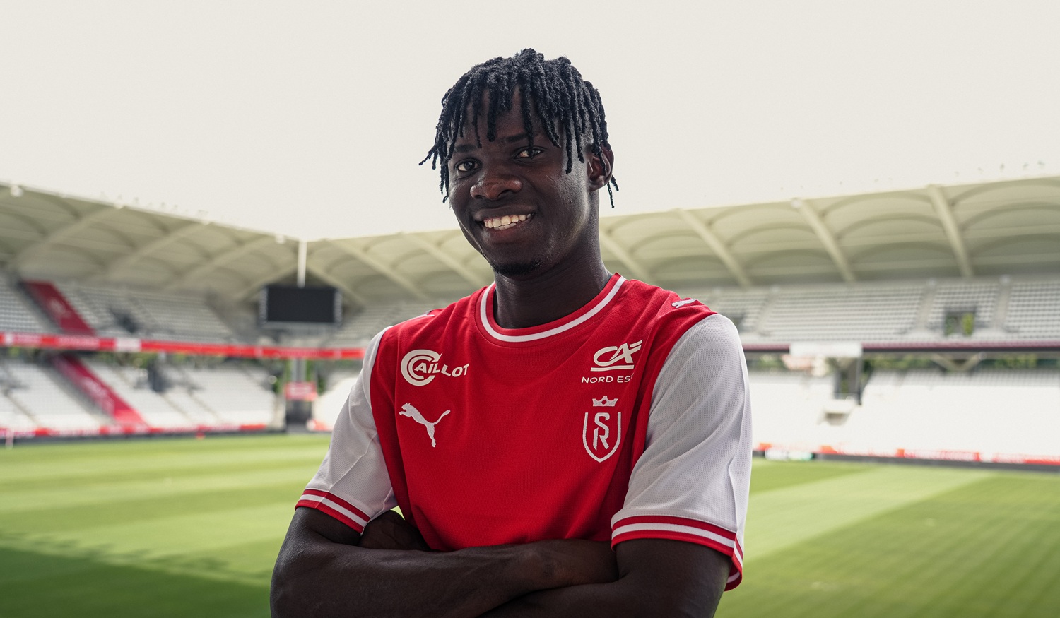 John Otomewo vient renforcer le milieu de terrain du Stade de Reims